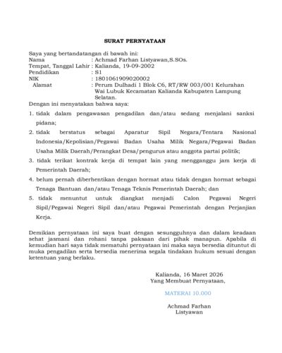 tes renstra
